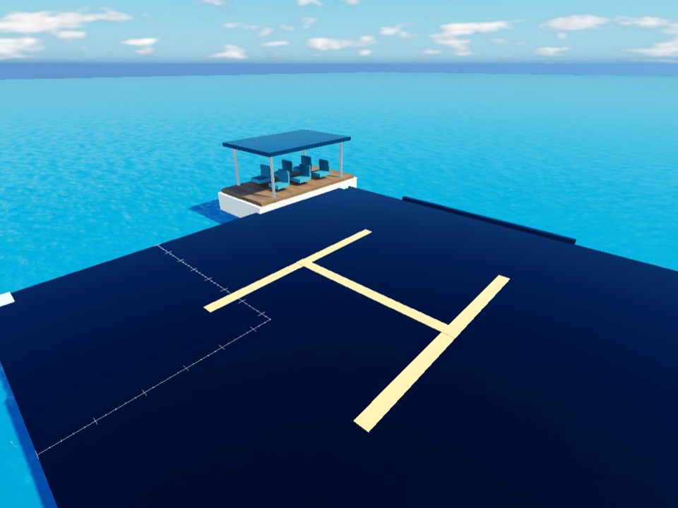 Landing platform and recovery ferry