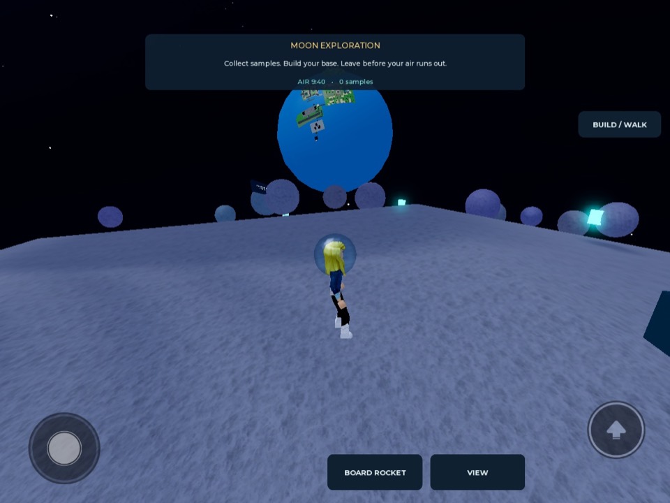 Walking on the Moon
