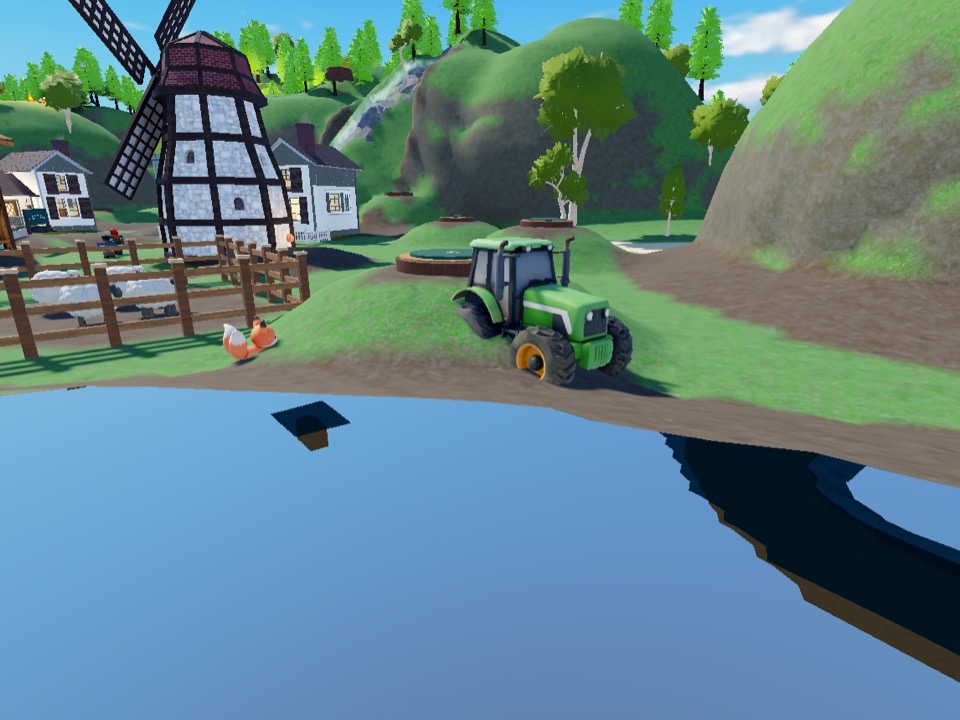 Farmer Joe's tractor